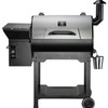 Z Grills 694 sq. in. Pellet Grill and Smoker, Stainless Steel