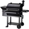 Z Grills 10002B 1060-Sq in Black Pellet Grill