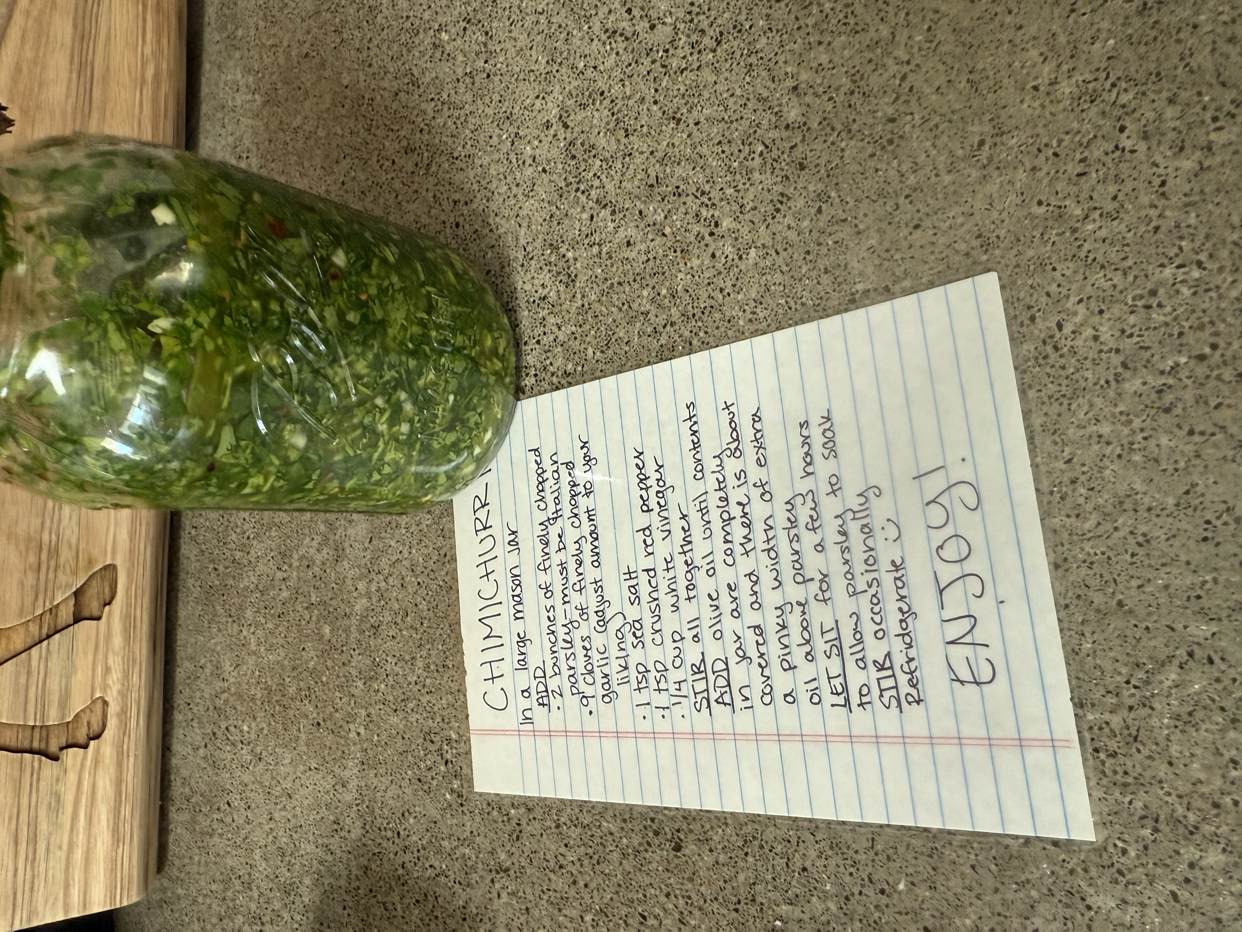 Chimichurri Meat Dreams 