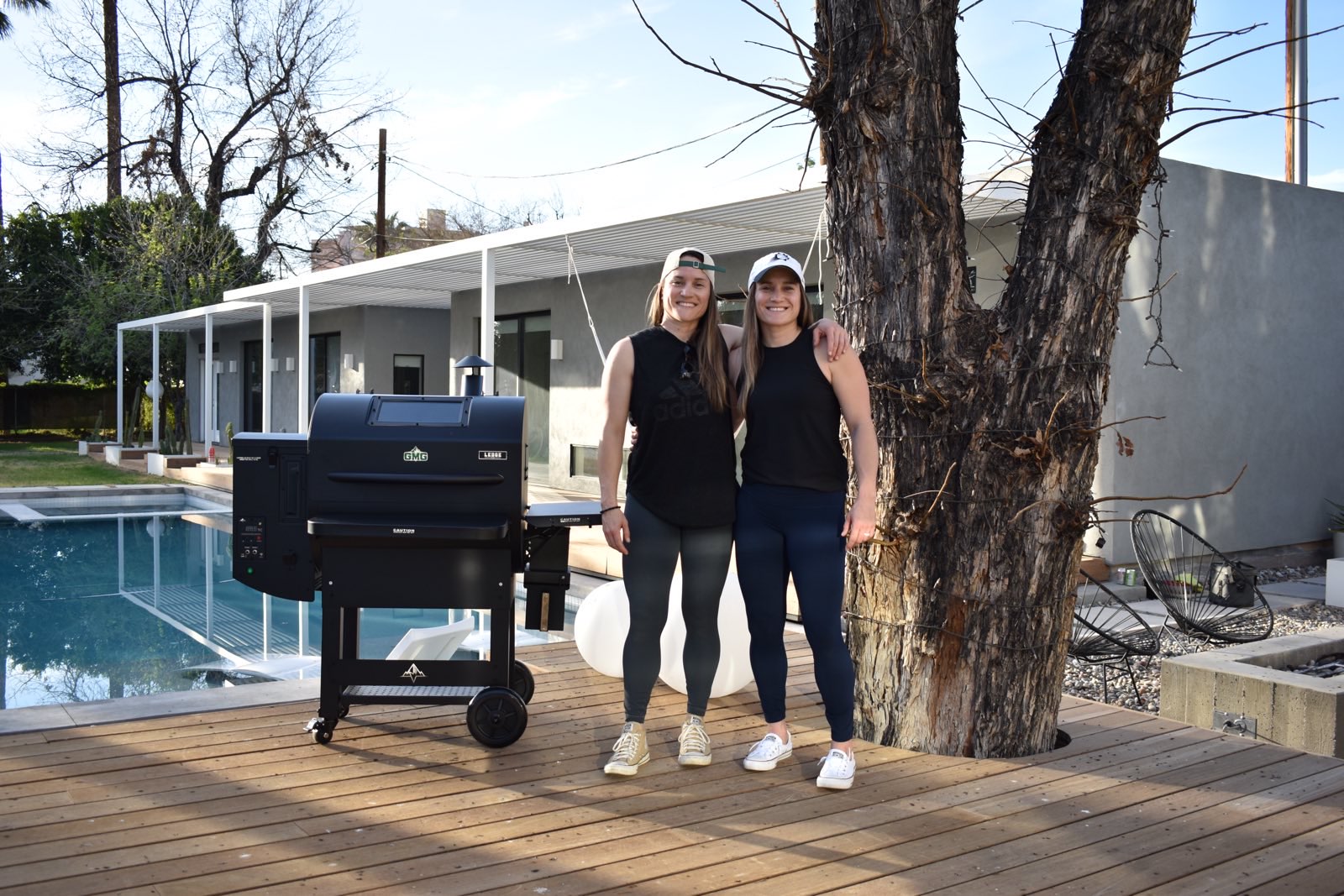 Amy and Carrie - the grease box